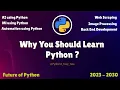 Why You Should Learn Python in 2023 Python Net Developers
