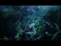 Heavy Thunderstorm in Rainforest with Torrential Rain and Sounds of Jungle Animals to Sleep, Relax