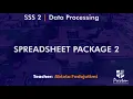 Spreadsheet Package 2 - SSS2 Data Processing