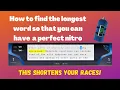 Perfect Nitros HACK Find the biggest WORD