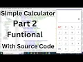 Make A Calculator with java language Android App Development Part 2
