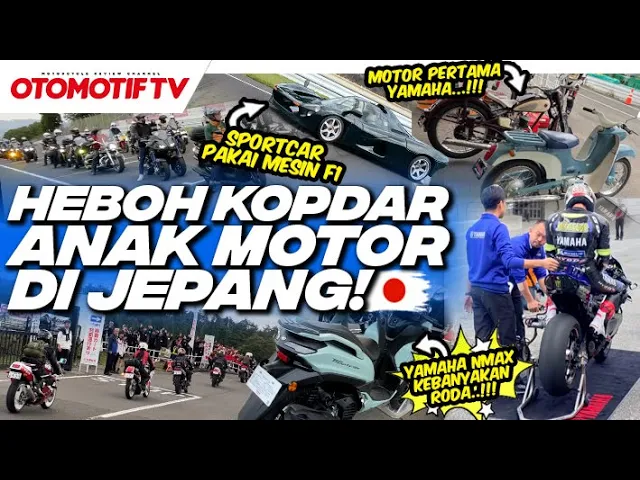 KOPDAR ANAK MOTOR DI JEPANG, SERU ABIS..!!! MY YAMAHA MOTORCYCLE DAY 2025 l Otomotif TV