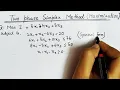 Lec-13 Two Phase Method In operation Research In Hindi Maximization Problem Solve an LPP