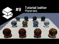 Stride editor tutorial - Materials