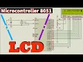 Microcotroller 8051 Interface with lcd Display how to simulate 8051 with LCD display