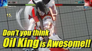 street fighter v oil king seth vs chinesetea chun li 