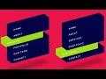 Awesome 3D Menu Hover Effect Only HTML And CSS