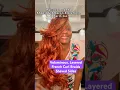 How to get voluminous layered French Curl Braids with Shaved Sides