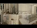 coastal bedroom bloxburg speedbuild