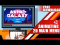 Animating a Unity Main Menu - Part2