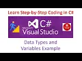 Part 7 - Data Types and Variables Example