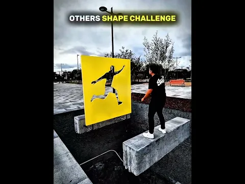 Others shape challenge Vs This Guy 🥶☠️