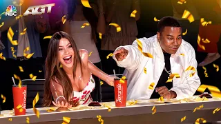 Keenan Thompson Let Sofia Press His GOLDEN BUZZER 🌟 – She Finally Got Back at Simon!
