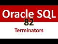 Oracle SQL Developer Tutorial For Beginners 82 SQL Statement Terminators