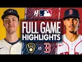 Milwaukee Brewers vs Boston Red Sox - FULL GAME HIGHLIGHTS April 7 2026 MLB Season