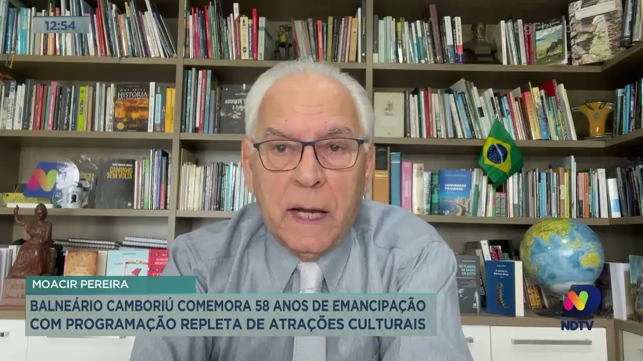Moacir Pereira: Balneário Camboriú comemora 58 anos de emancipação