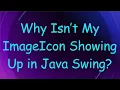 Why Isn t My ImageIcon Showing Up in Java Swing