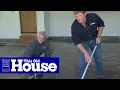 How to Epoxy Coat a Garage Floor This Old House