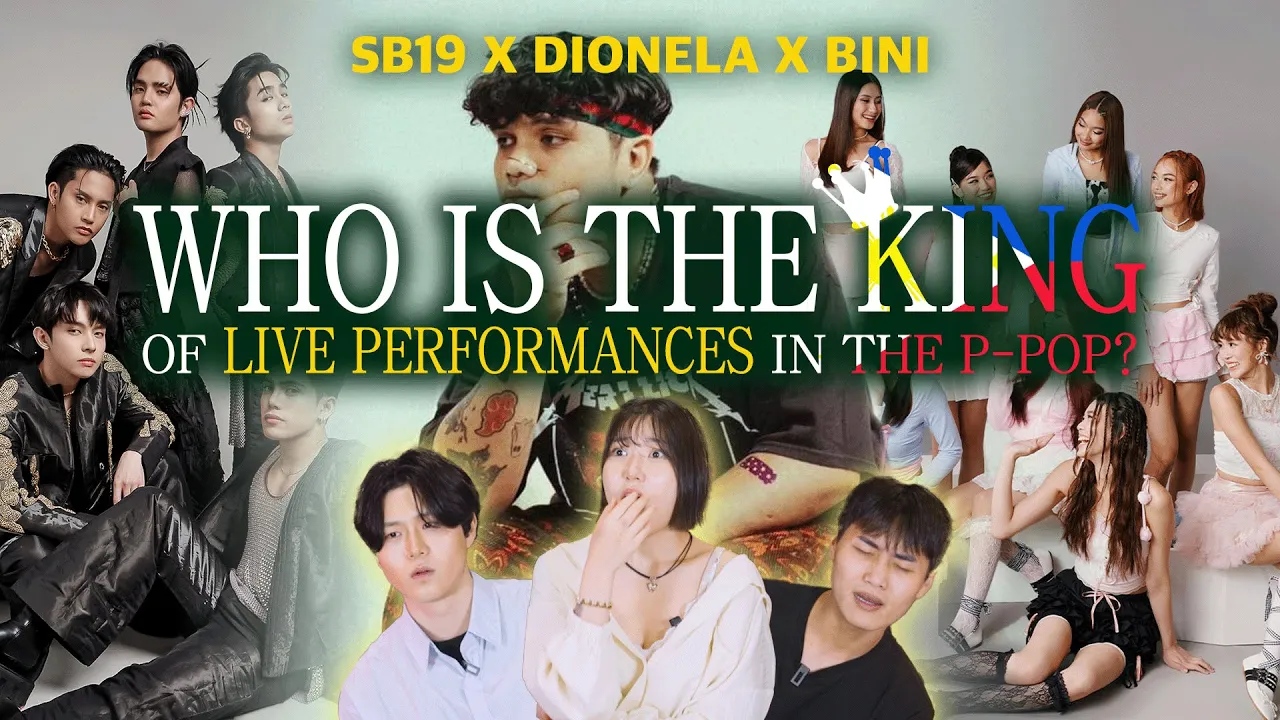Who is the best live singer from the P-POP according to Koreans? | SB19 VS DIONELA VS BINI π΅π Who is the best live singer from the P-POP according to Koreans? | SB19 VS DIONELA VS BINI π΅π
