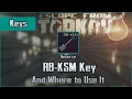 RB-KSM Key and Use Location - Reserve