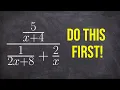 Best Tip For Simplifying Complex Fractions
