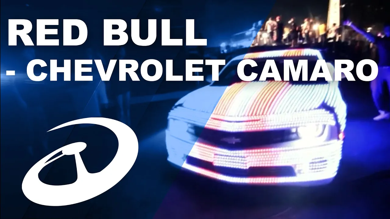 Red Bull Chevrolet Camaro — LED Car Installation
