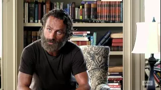 the walking dead season 5 episode 12 ricks interview hd