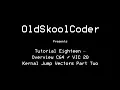 Tutorial Eighteen - Overview C64 VIC 20 Kernal Jump Vectors Part Two