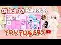 I Traded FAMOUS YOUTUBERS Adopt Me Trading