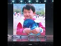 Their reactions when their childhood photos appeared on the big screenππ #baeksangartsawards #kdrama