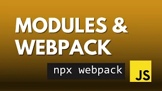 JavaScript Modules Webpack