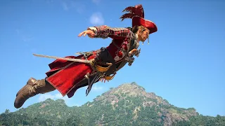 Assassin’s Creed Black Flag Blackbeard's Crimson Outfit Action & Stealth In Havana
