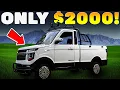 You Can Buy A 2 000 PICKUP Electric Truck From China Electric Truck Pickup Changli Truck