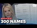 DOJ declares FULL RELEASE of Epstein Files but list of 300 names sparks BACKLASH