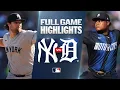 YANKEES vs TIGERS Full Game Highlights 26 MLB Highlights