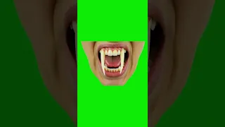 Halloween Fangs MORPH Green Screen Freevfx Quick Vampire Shorts 