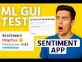I Built a Sentiment Analysis App with Python ML and Streamlit