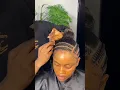 Stitch cornrow style
