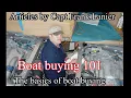 Boat buying 101 - what to expect when purchasing a boat