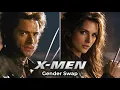 What if X-Men Swapped Genders Wolverine Mistique Magneto AI Transformations