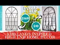 DIY DOLLAR TREE High End Home Decor Kirkland s Inspired Look For Less Mirror Faux Iron Dupe