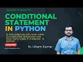 Conditional Statements in Python If Elif Else Explained with Examples