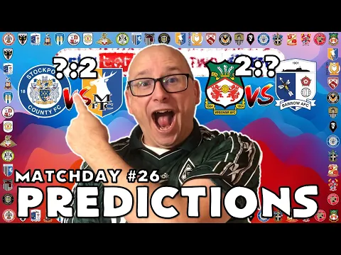 Download MP3 2023/24 - EFL LEAGUE 2 PREDICTIONS - MATCHDAY #26
