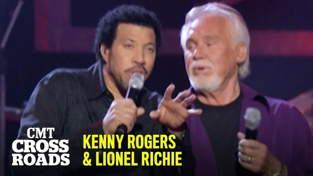 Kenny Rogers & Lionel Richie Duet on “The Gambler” Live | CMT Crossroads Kenny Rogers & Lionel Richie Duet on “The Gambler” Live | CMT Crossroads