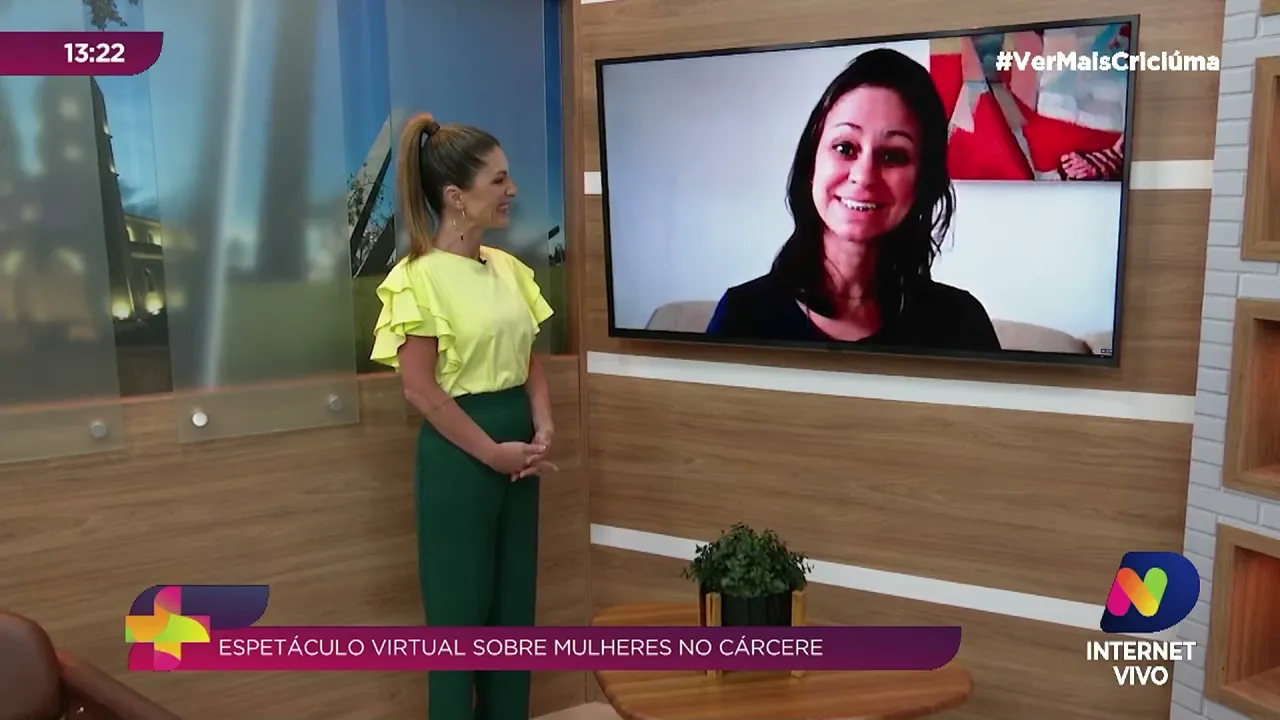 Espetáculo virtual aborda situação de mulheres no cárcere