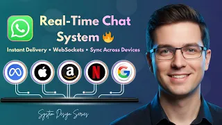 How WhatsApp Messenger Deliver Messages in Milliseconds Real-Time Chat System Design