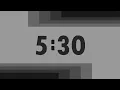 5 Minute 30 Second Timer Basic Grey