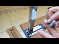 over-bed table installation