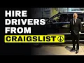 How To Hire Chauffeurs Using Craigslist
