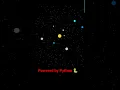 Solar System Simulation Using Python Planets Orbit Animation